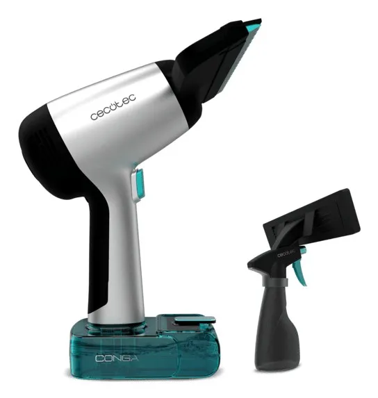 Cecotec Conga Rockstar 3700 Glass aspirapolvere senza filo Nero Argento Turchese Senza sacchetto