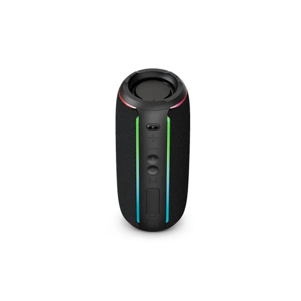 Altoparlante Bluetooth portatile SPC Orbital Glow - 25 W - True Wireless - Durata della batteria 20 ore - LED con ritmi diversi