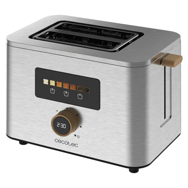 Cecotec 04843 tostapane 7 2 fetta/e 950 W Acciaio inox