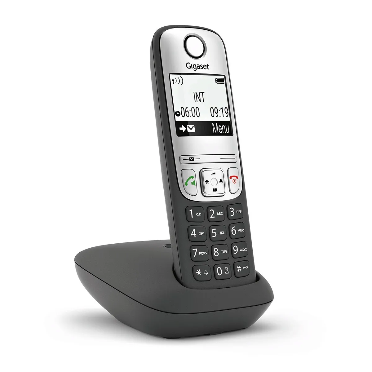 Gigaset A690 Telefono analogico Nero Argento