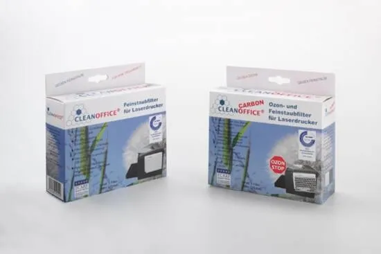 Kit 2 Filtri Toner Universali Per Stampante Laser E Fotocopiatrici Cm. 15X12