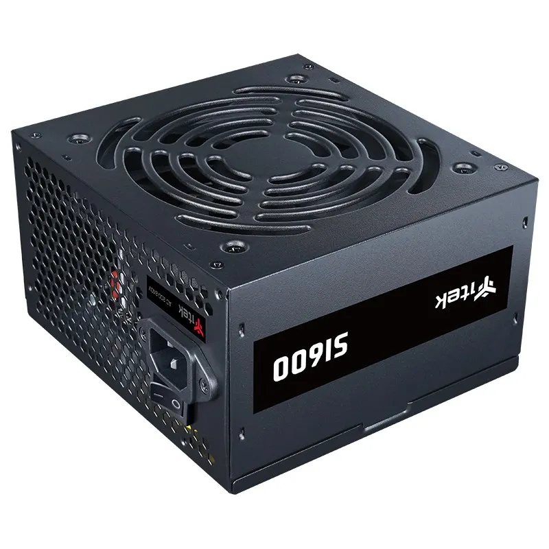 Itek Alimentatore Si600 - 600W Efficienza 80+ Pfc Attivo 12Cm Silent Fan
