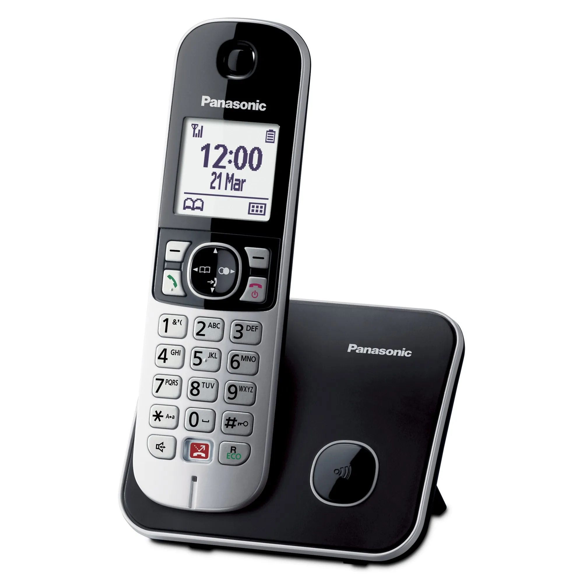 Telefon0 Cordless Pan Tgc685 Nero Gap Vivav/Lcd 1.8/Rubrica 200N