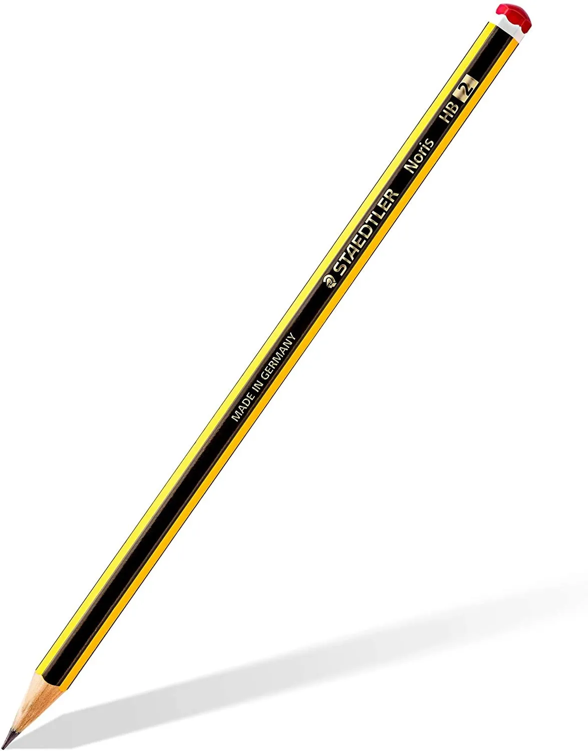 Staedtler Noris 120 Espositore da 90 matite esagonali in grafite - Diverse gradazioni di piombo - Legno proveniente da foreste sostenibili
