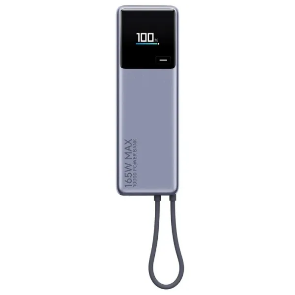 Xiaomi PowerBank 165W 10000mAh con cavo integrato - 1x USB-C e cavo USB-C - Con uscita combinata fino a 165W