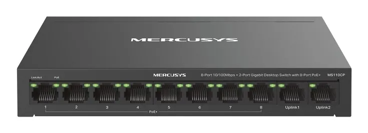 Switch 8P Poe+2P Gigabit Switch 8P+2P Poe Desktop
