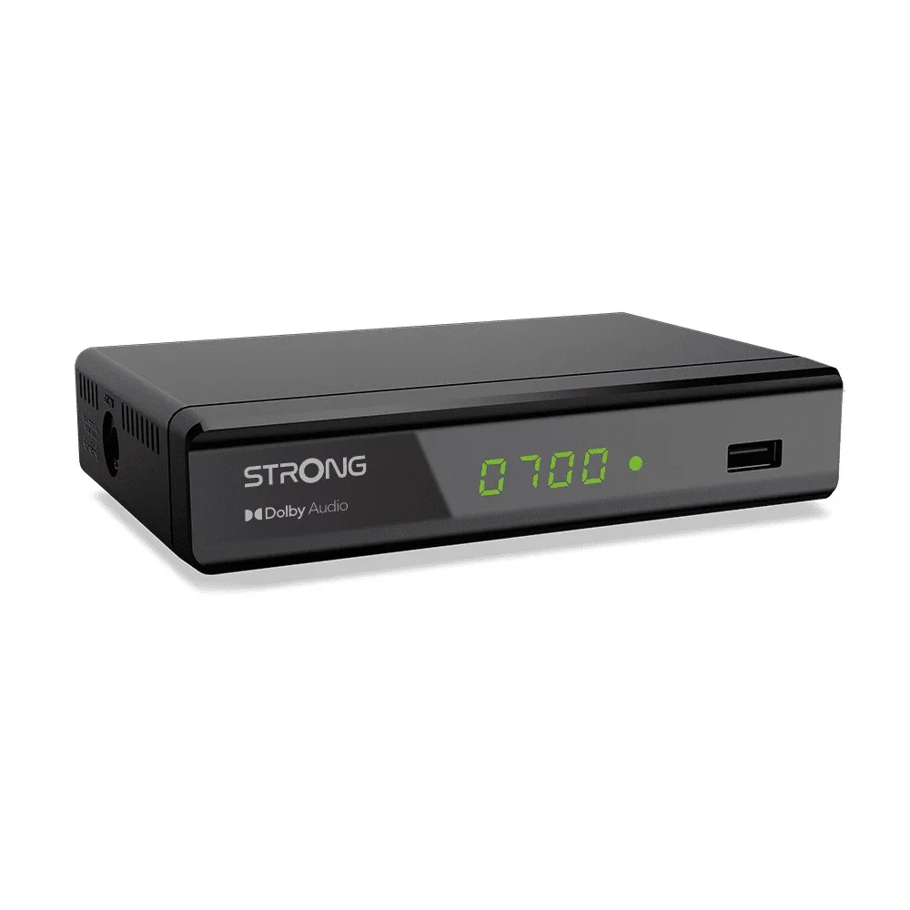 Strong Decoder Display Usb Scart Hdmi Dolby Audio Hevc Advance Epg Parental Control