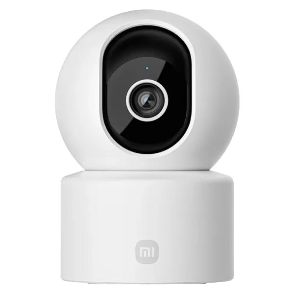 Telecamera di sorveglianza Xiaomi Smart Camera C302 2K - Rotazione orizzontale e verticale a 360° - Wi-Fi 6 - Visione notturna a colori - Avvisi AI in tempo reale - Bianca