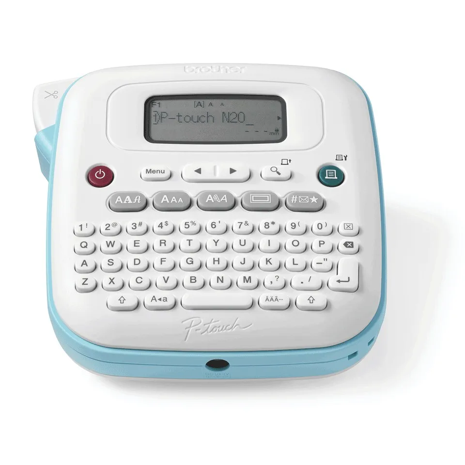 ORIGINALE Brother stampante Blu / Bianco P-touch N20 PTN20RG1