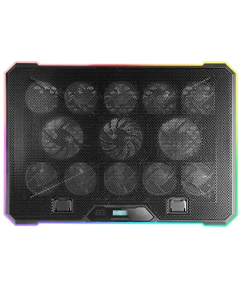Mars Gaming MNBC13 base di raffreddamento per laptop 432 cm (17) Nero
