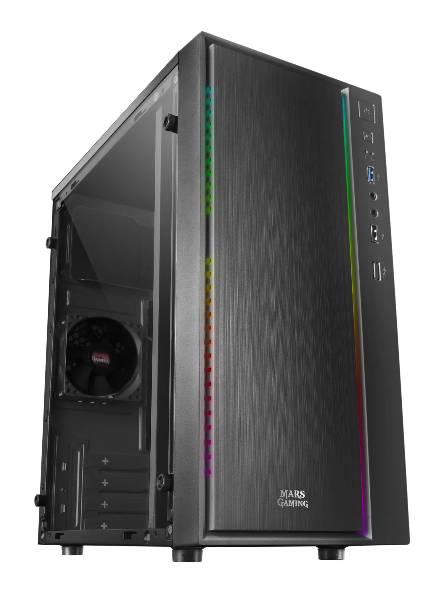 Mars Gaming MCM computer case Mini Tower Nero
