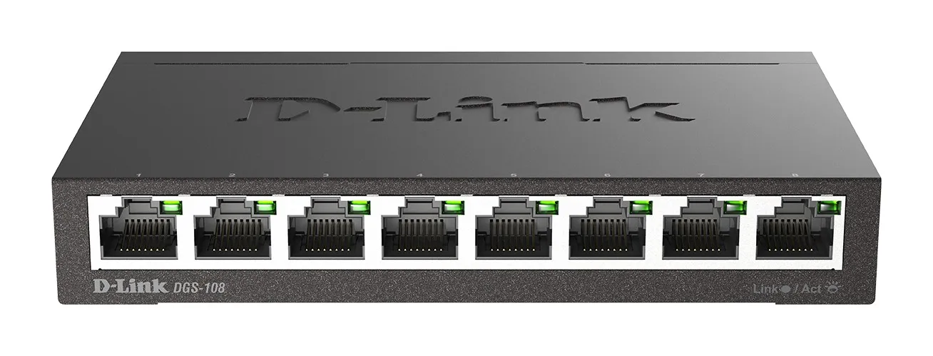 Switch Unmanaged 8 Porte Gigabit