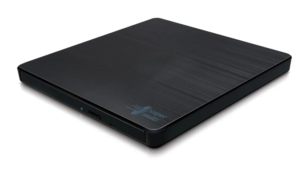 Hitachi-LG Slim Portable DVD-Writer lettore di disco ottico DVD±RW Nero