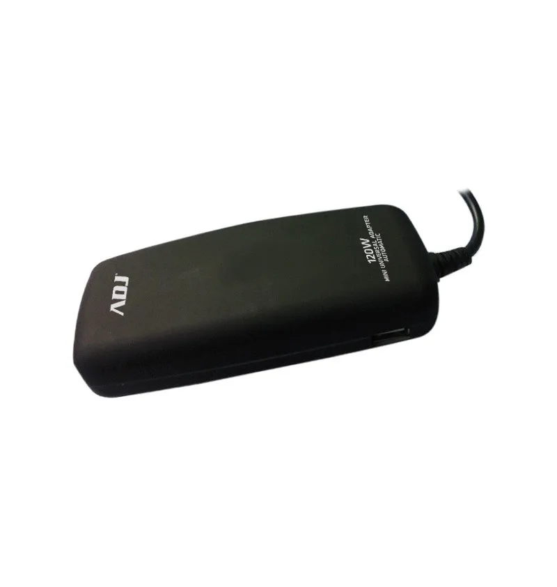 Alimentatore Notebook 120W Mini Bk 8 Conn 3Pin Auto Con Porta Usb Adj