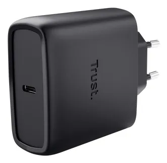 Trust Alimentatore/Caricabatteria 65W Usb-C Gan - Cavo Ricarica Incluso - Plastica Riciclata 50 - M