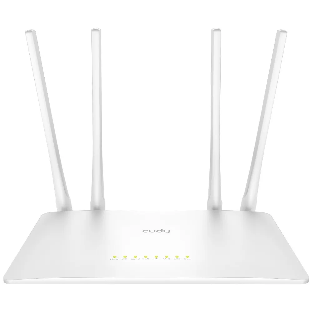 Cudy WR1200 router wireless Fast Ethernet Dual-band (2.4 GHz/5 GHz) Bianco