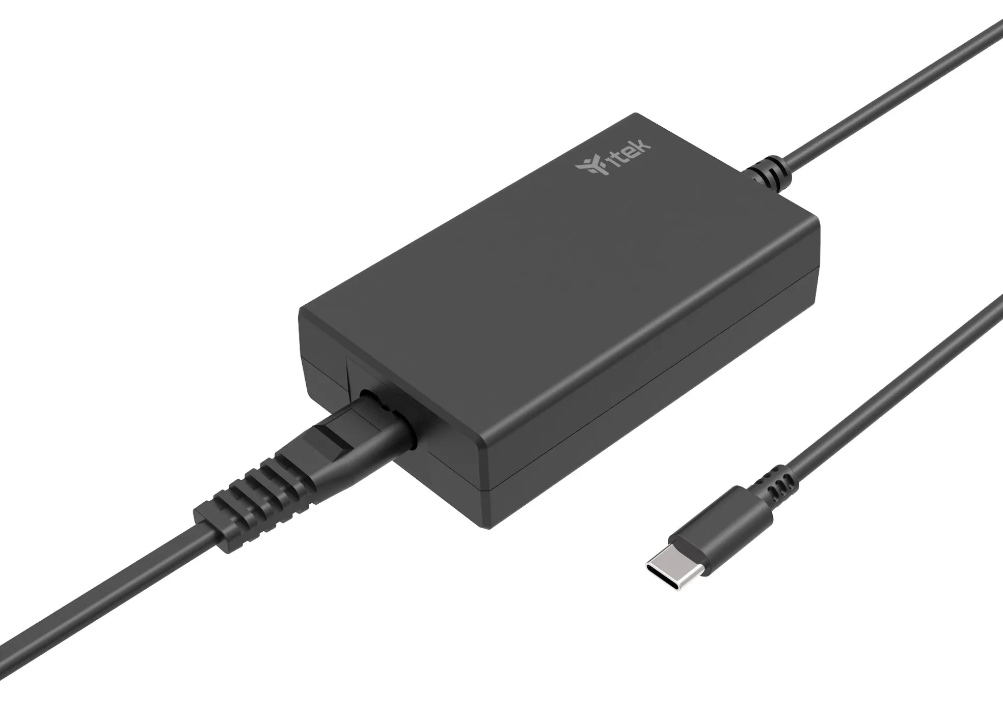 Itek Alimentatore Universale Per Notebook E Dispositivi Usb-C Pd - 65W Tecnologia Gan Superslim