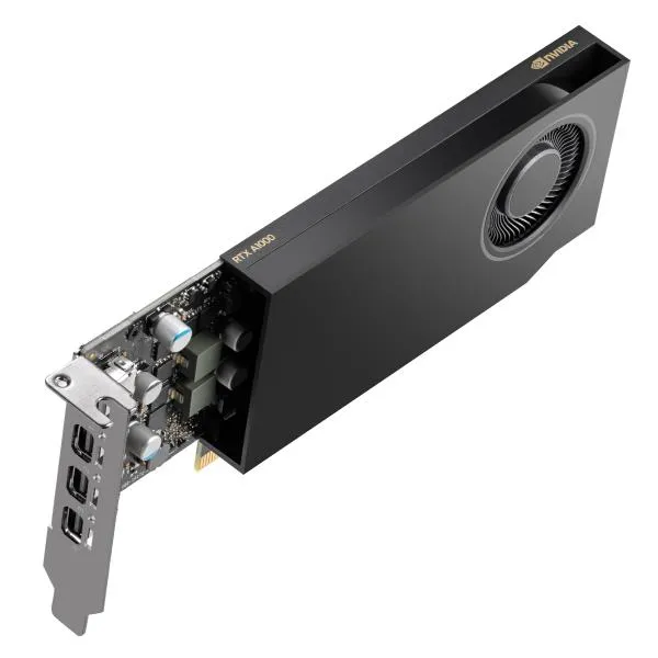 Hp Vga Quadro Rtx A1000, 8GB Gddr6, Pcie 4.0X8, Mini Bracket, 4X Mdp, Staffa Sff, Low Profile Av8j4aa