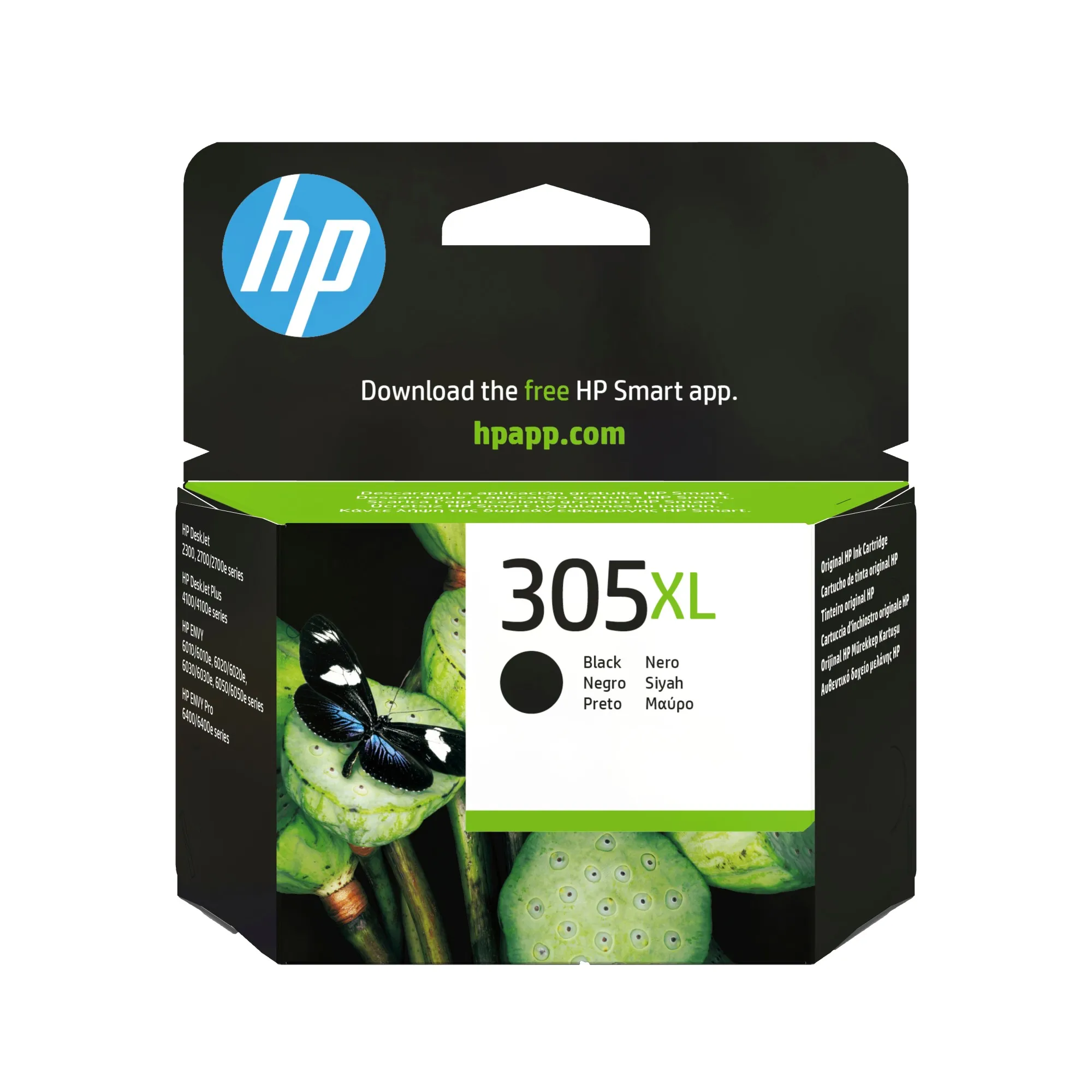 ORIGINALE HP Cartuccia inchiostro nero 3YM62AE 305 XL 240 pagine
