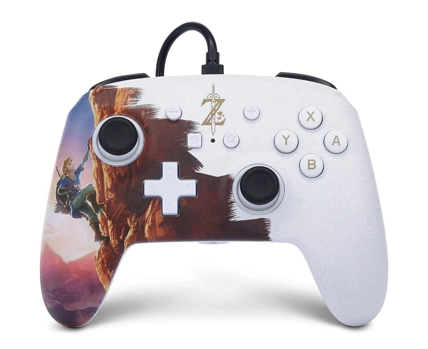PowerA NSGP0031-01 periferica di gioco Nero Marrone Oro Bianco USB Gamepad Analogico/Digitale Nintendo Switch