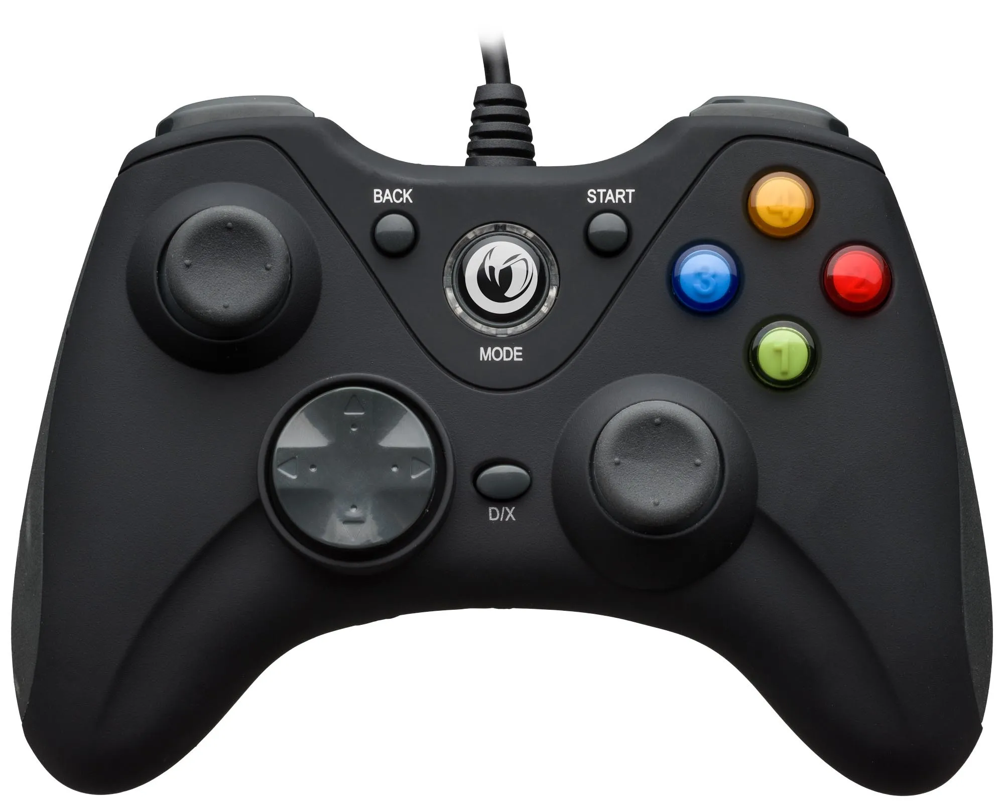 Nacon Controller Wired Per Pc Con Pulsante Home Compatibile Con Tutti I Giochi Per Pc E Con Windows Xp/Vista/7/8/10 - Black