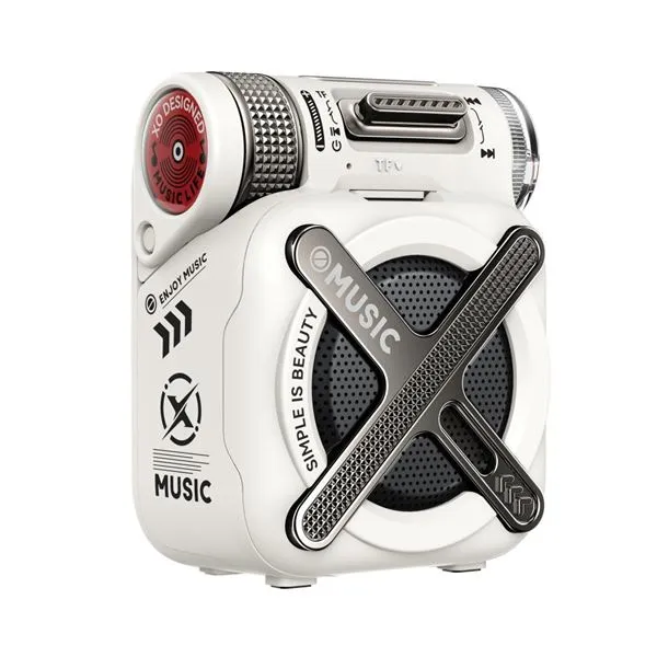 Altoparlante Bluetooth XO F72 - Portatile - Ultra compatto - Bianco
