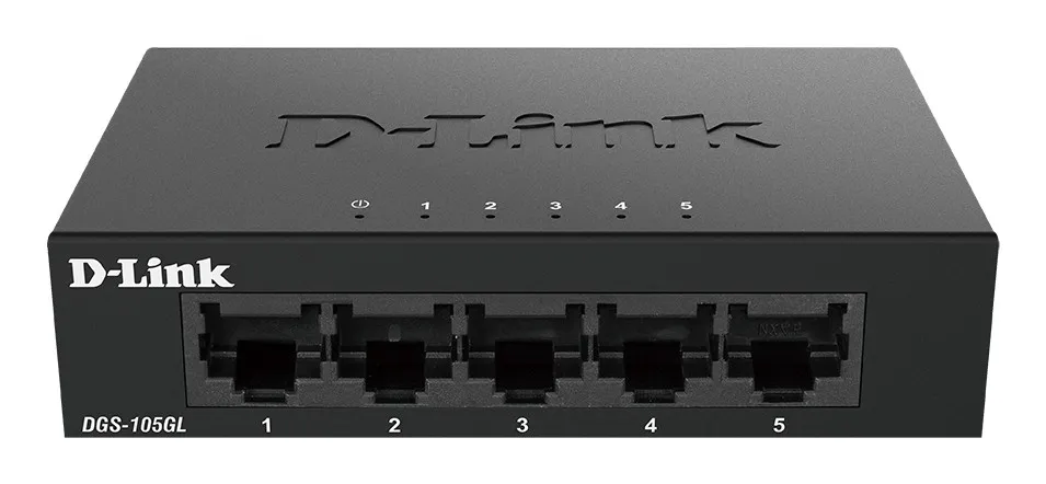 D-Link Switch 5 Porte Gigabit Unmanaged Ethernet Metal Housing