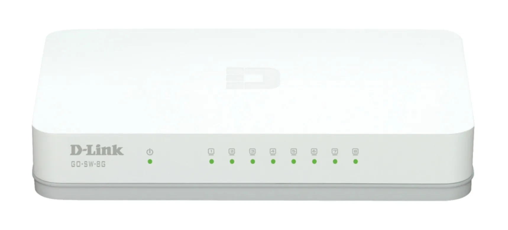 Switch Ethernet D-Link non gestito 10MBPS 100 MBPS 1000 MBPS 8 porte