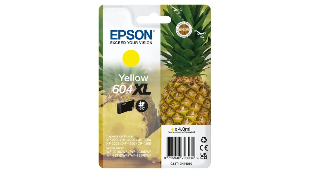 Originale Epson 604XL cartuccia giallo - C13T10H44010