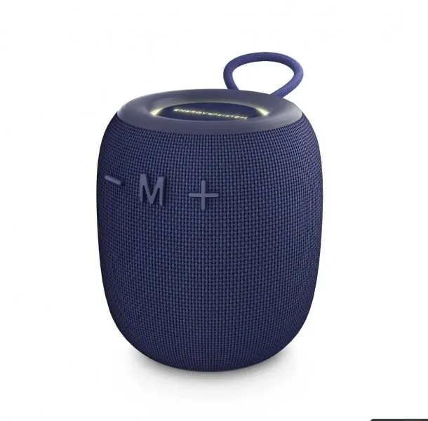 Altoparlante Bluetooth Energy Sistem Bloom - Durata Batteria 18h - Luci LED - Tecnologia True Wireless Stereo - IPX6 - Colore Blu