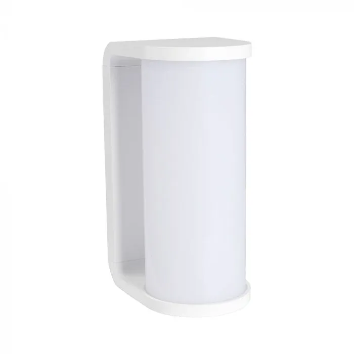 12W Led Wall Light White Body 3In1