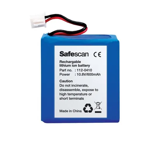 Safescan LB-105 batteria ricaricabile industriale Ioni di Litio 600 mAh 108 V