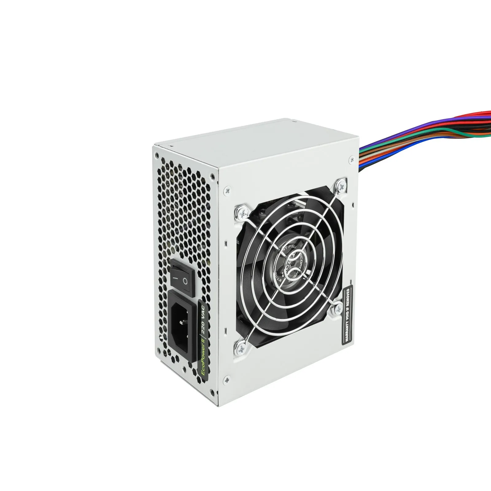 TooQ Fonte Ecopower II alimentatore per computer 500 W 20+4 pin SFX Argento