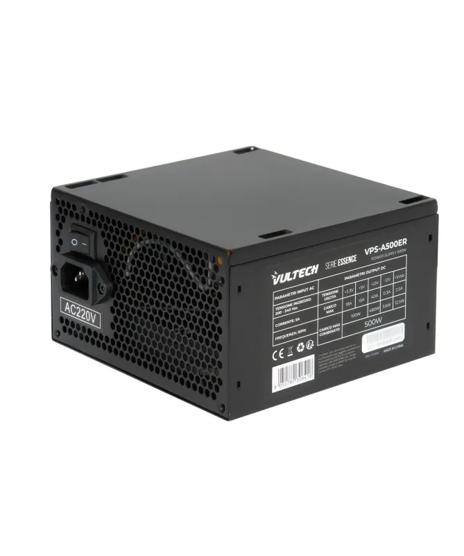 Vultech Alimentatore Con Ventola Da 12Cm Termoregolat Serie Essence