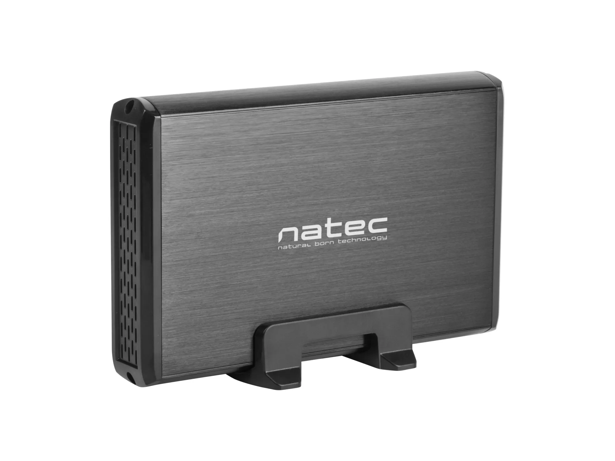 NATEC NKZ-0448 contenitore di unità di archiviazione Custodia per Disco Rigido (HDD) Nero 3.5