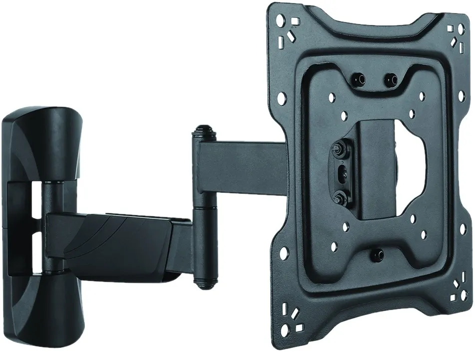 Value Braccio Tv A Muro Black 5 Joints 25 Kg