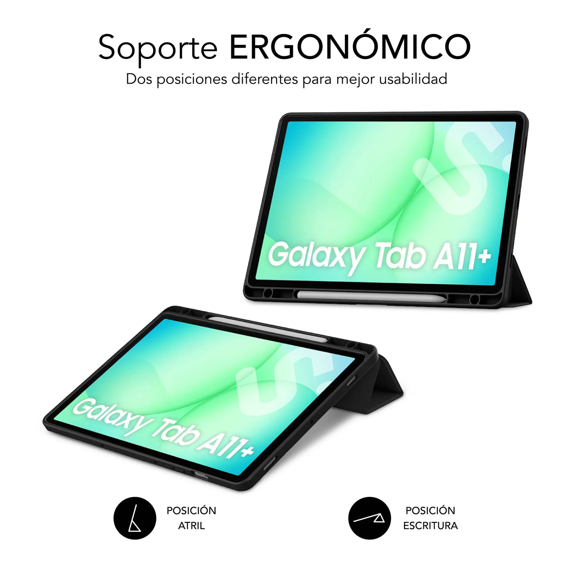 SUBBLIM SUBCST-5SC041 custodia per tablet 279 cm (11) Custodia flip a libro Nero