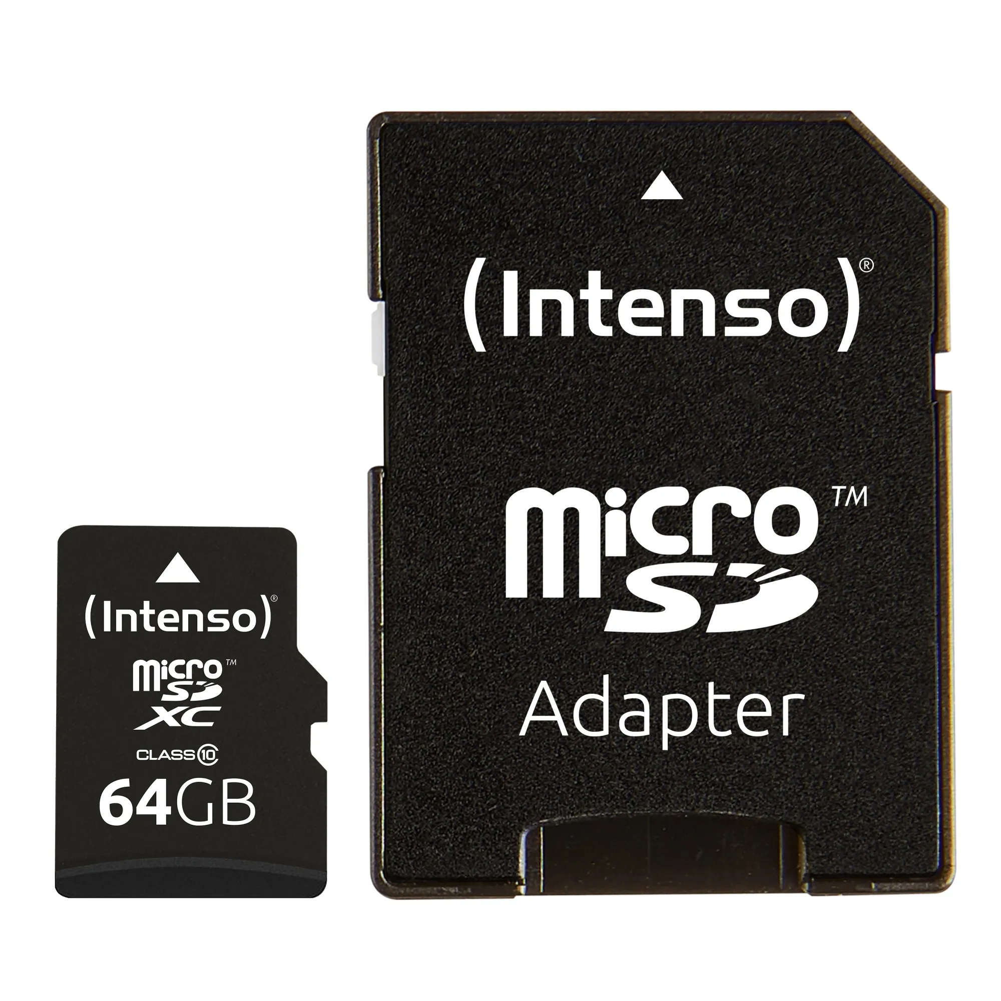 Intenso Micro Sdhc 64Gb Classe 10 + Adattatore Sd