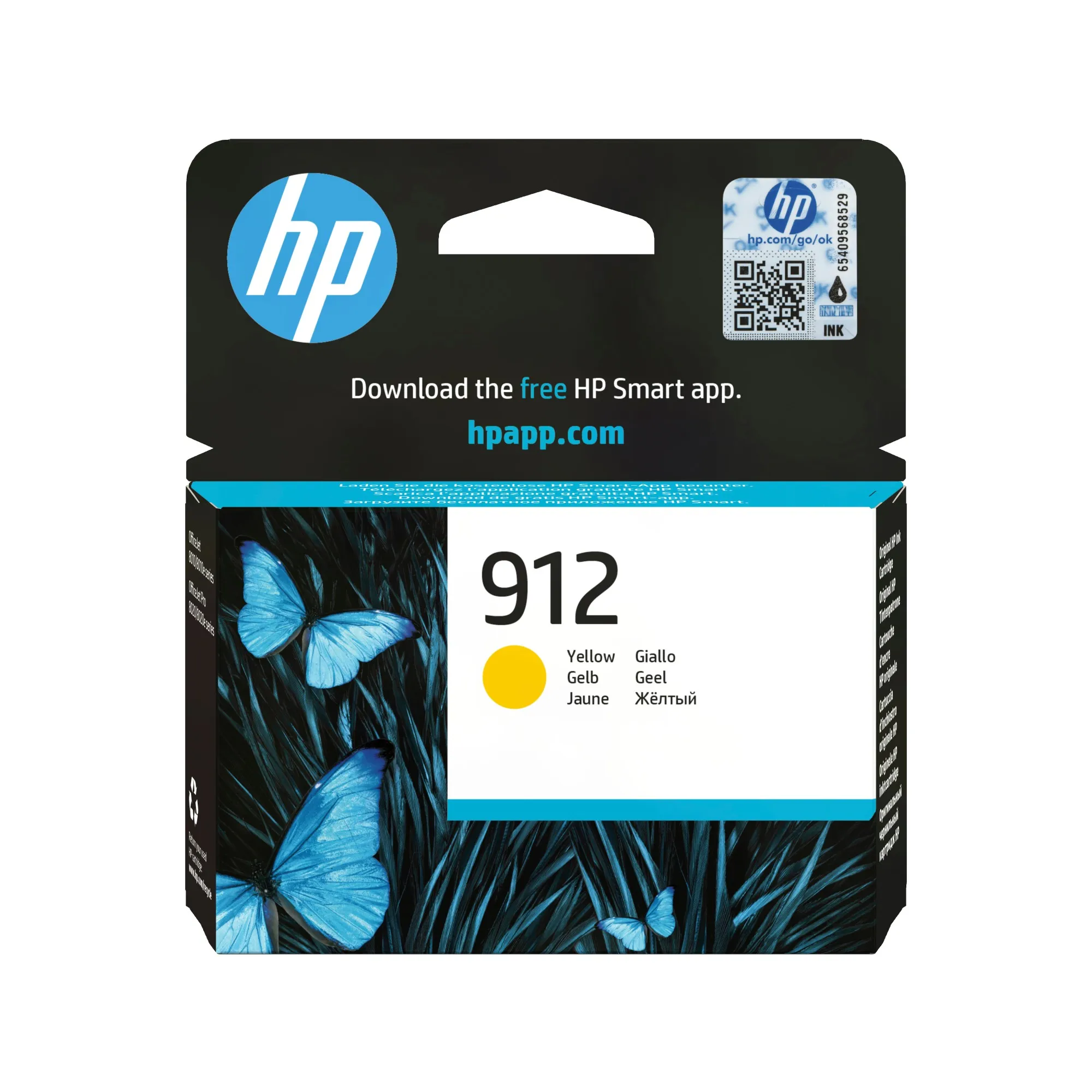 Hp Cart Ink Giallo 912