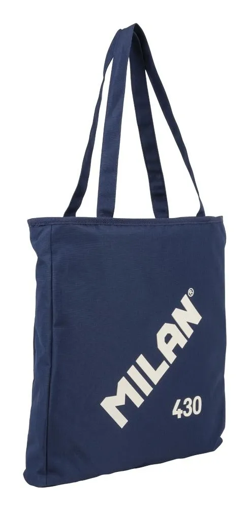 Milan 62102SNCB borsa della spesa Blu marino Borsa tote