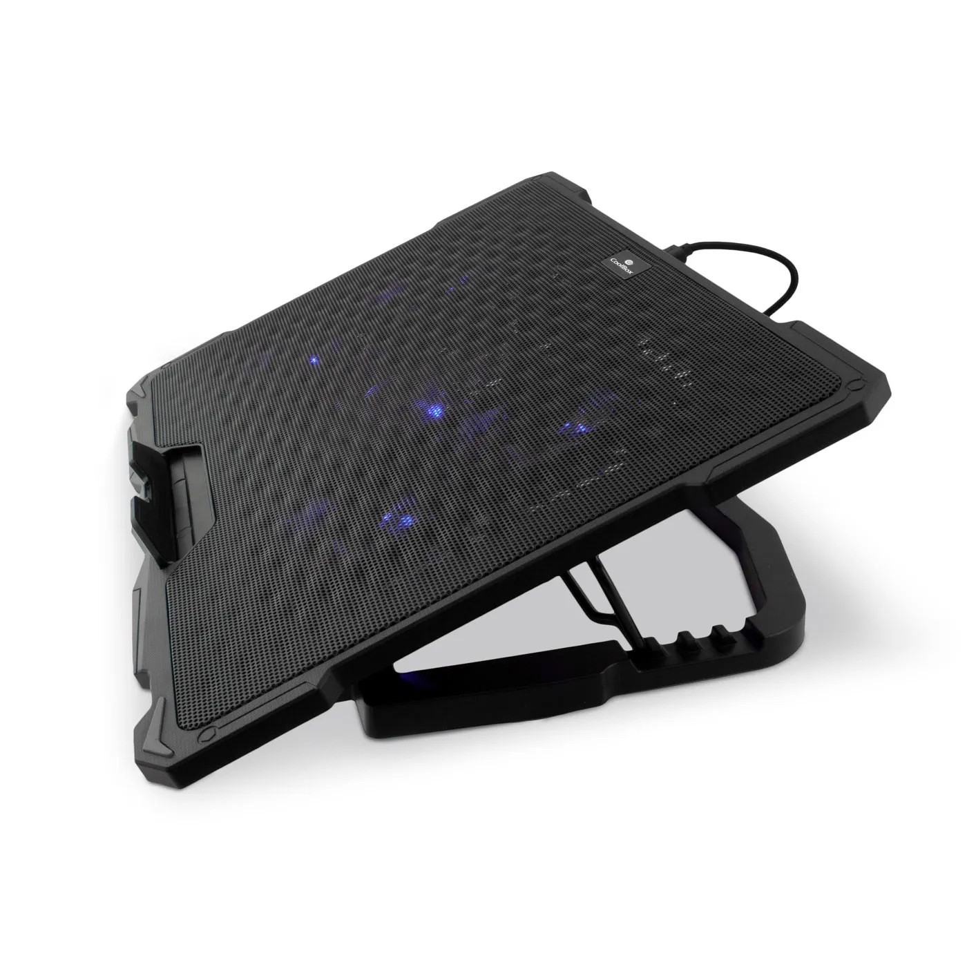 CoolBox COO-NCP17-V5 base di raffreddamento per laptop 439 cm (17.3) 1500 Giri/min Nero
