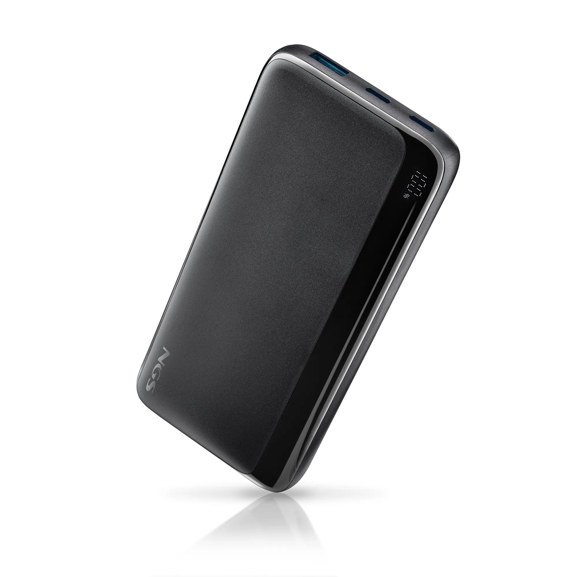 NGS QUIZ 10 Powerbank 10000mAh - 22.5W - PD 3.0 - QC 3.0 - 2x USB-C 1x USB-A - Color Negro