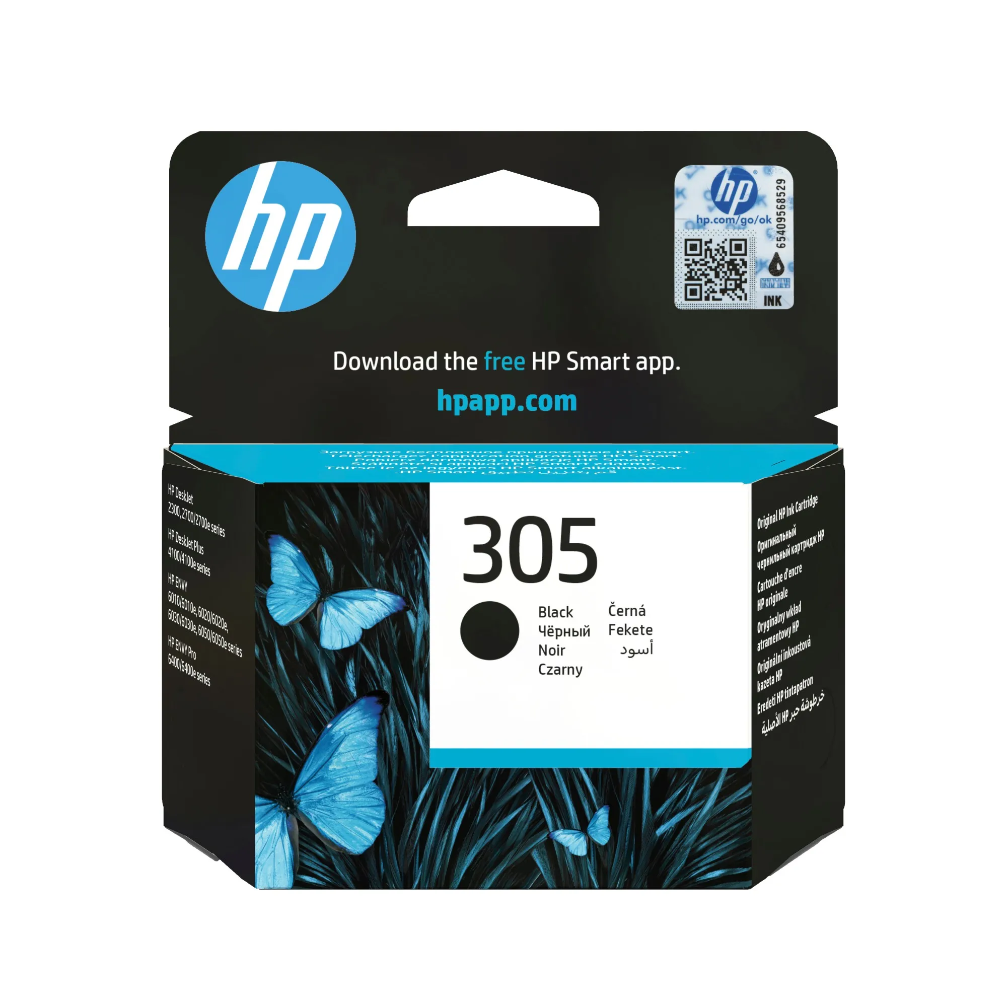 ORIGINALE HP Cartuccia d'inchiostro nero 3YM61AE 305 120 pagine