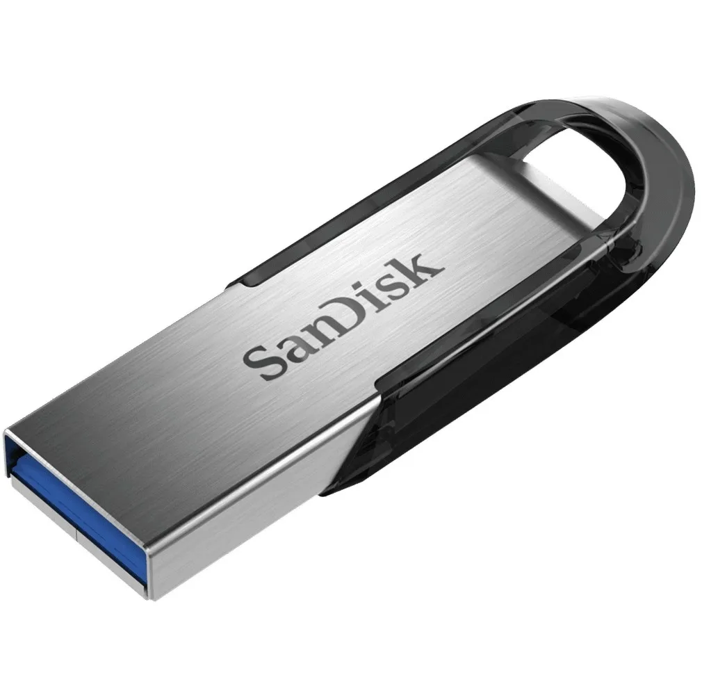 SanDisk Ultra Flair unità flash USB 32 GB USB tipo A 3.0 Nero Acciaio inossidabile
