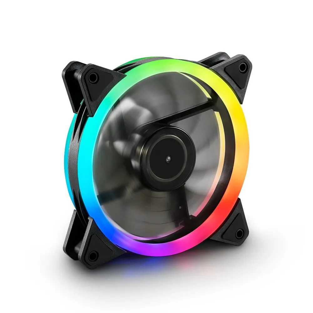 Sharkoon Ventola Case Shark Blades Rgb 1200 Rpm Connettore A 3 Pin 12V Lunghezza Cavo 45Cm