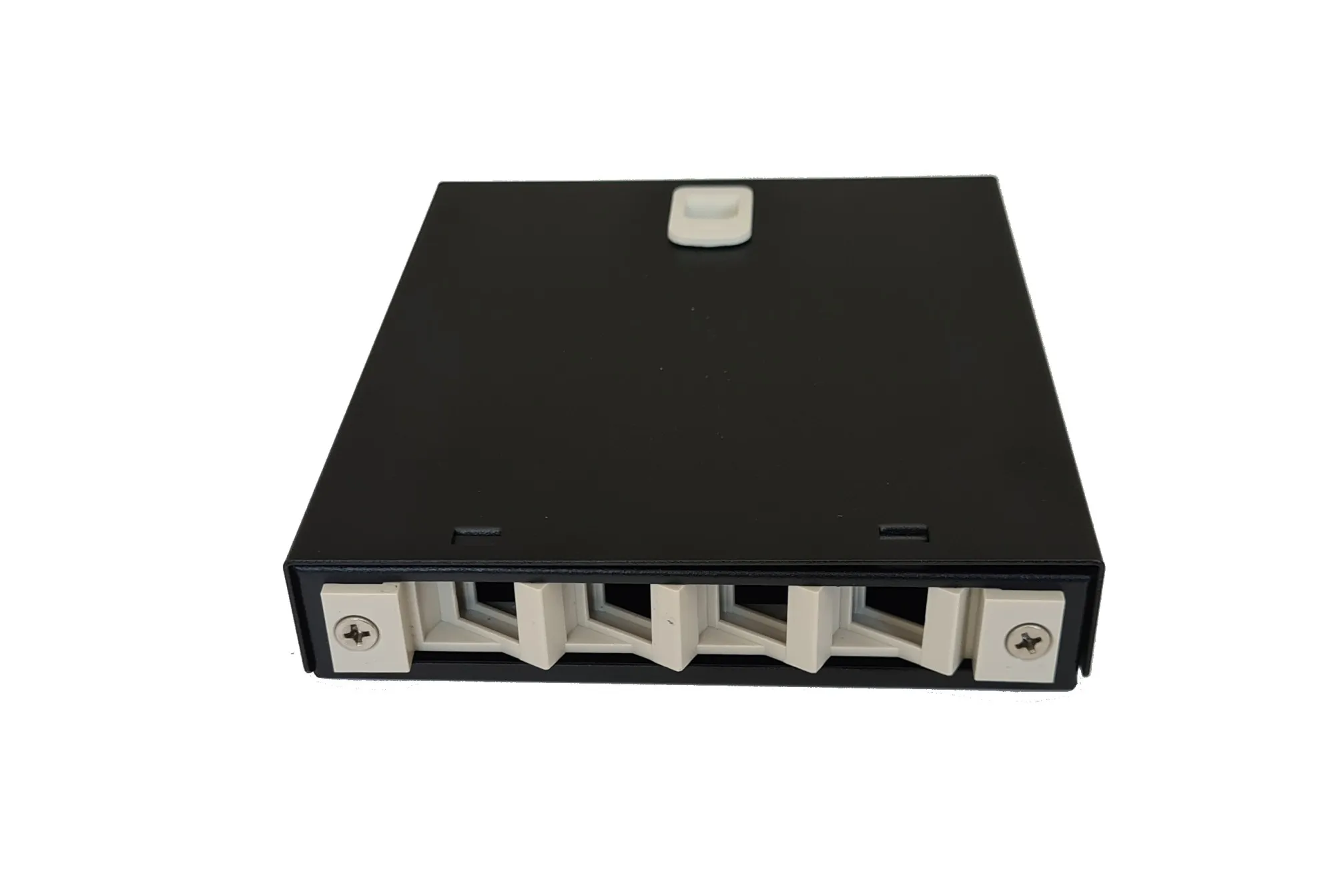Box 4 Porte Per Connettori Fibra Ottica Sc Simplex O Lc Duplex Per Applicazioni Ftth In Metallo