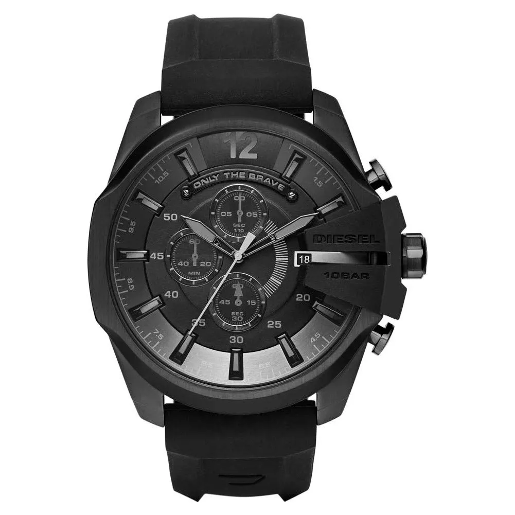 Diesel Orologio Analogico al Quarzo Uomo con Cinturino in Silicone DZ4378