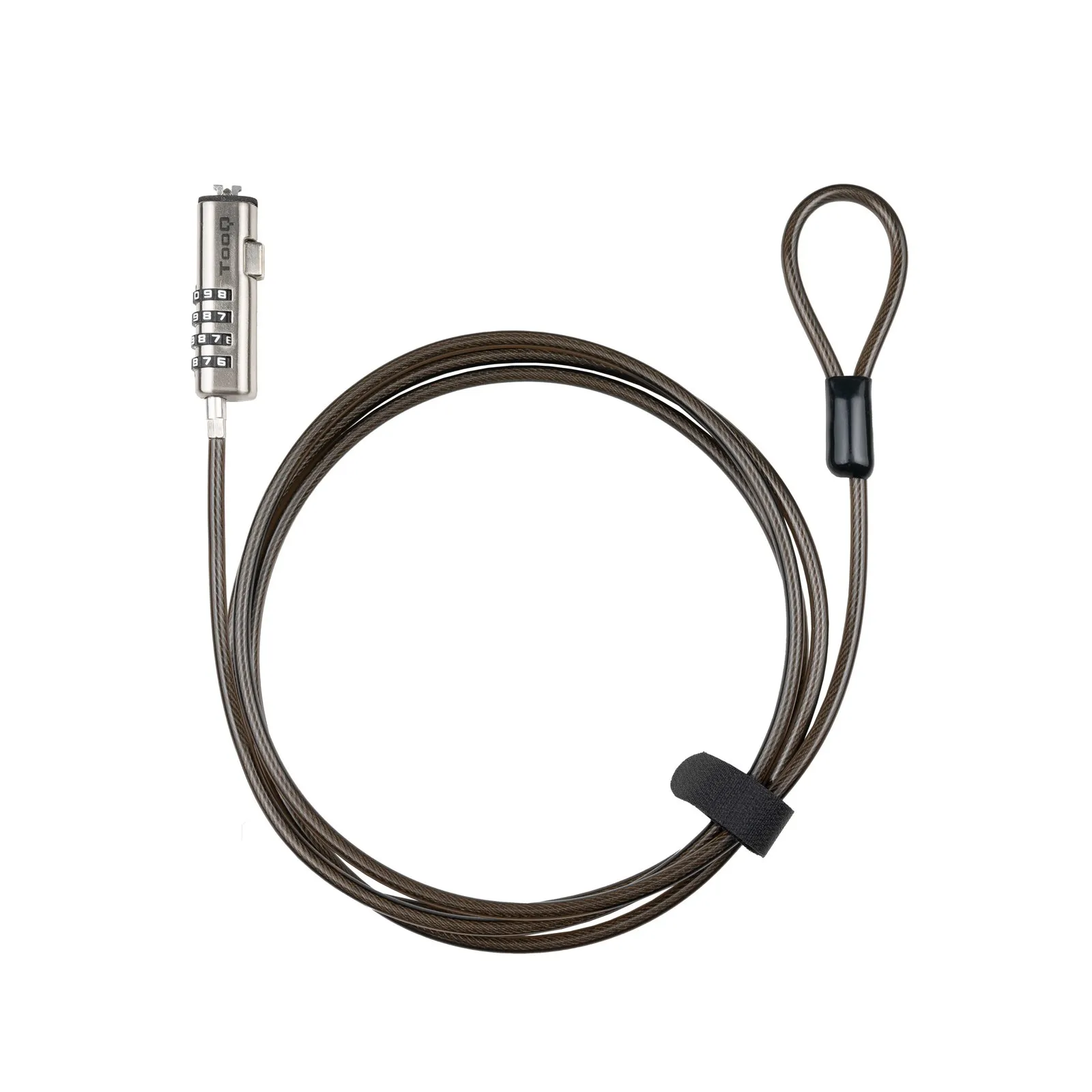 TooQ TQCLKC0035-G cavo di sicurezza Grigio 15 m