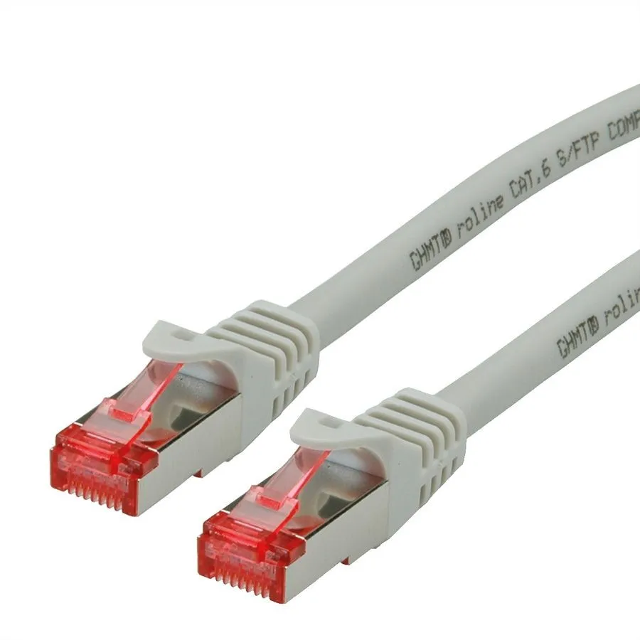 Roline Cavo S/Ftp Pimf Patchcord Cat.6 Component Level Lsoh Grey 10M