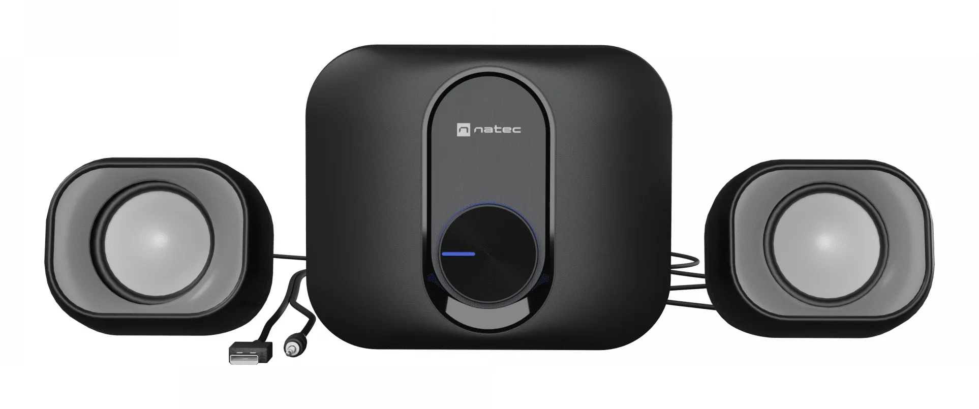 NATEC NGL-2111 set audio da casa Mini impianto audio domestico 3 W Nero